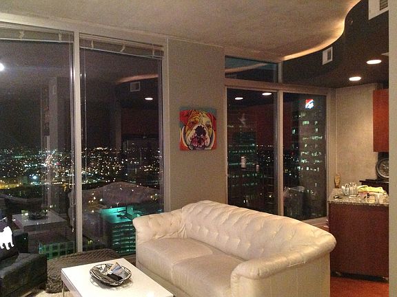 Great view day or night!