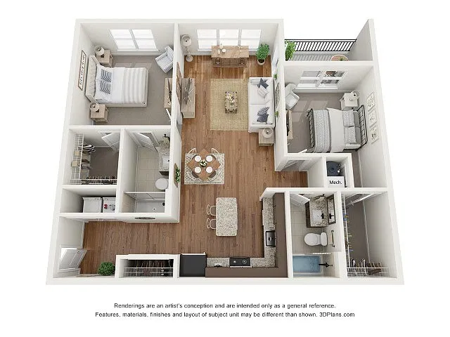 Floor plan B1