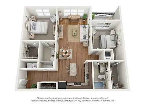Floor plan B2