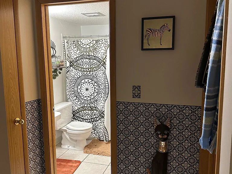 HALL AND LINEN CLOSET