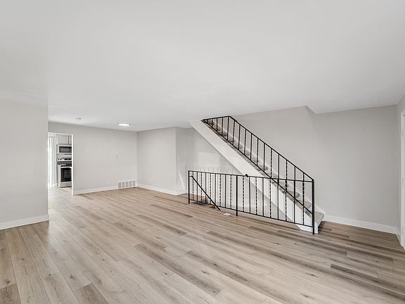 Typical Renovated Townhome Living Space