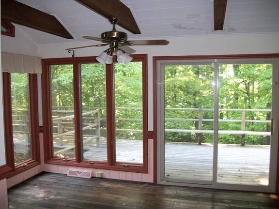 View from breakfast room