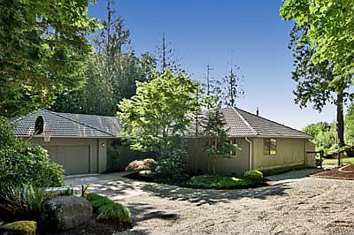 Front of the home taken from an angle 