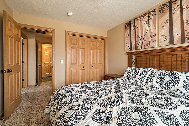 Unwind in a spacious bedroom designed for comfort and style.