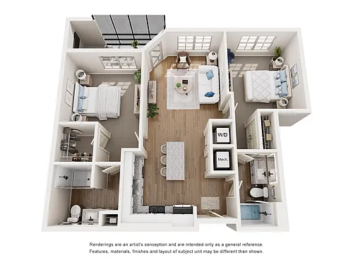 Floor plan The Citrine