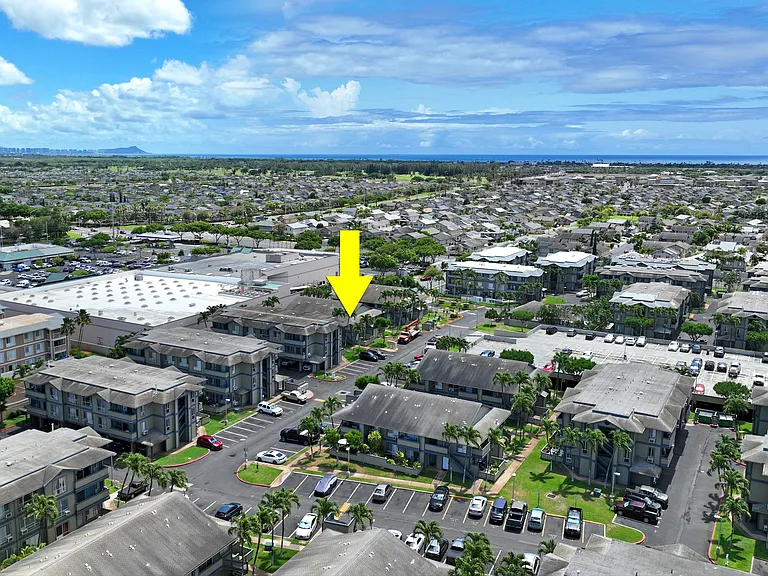 Aerial view on the unit