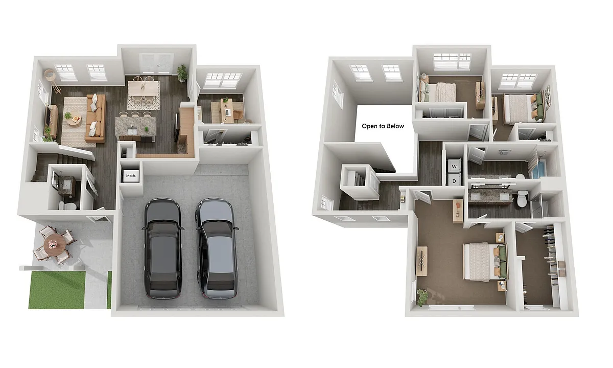 Floor plan THC2
