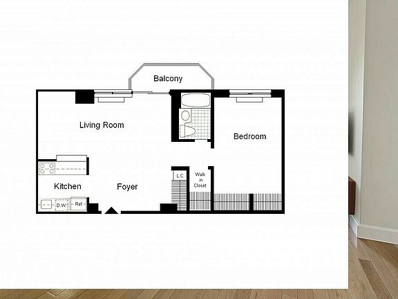 2nd image of 244 W 48th St #41A