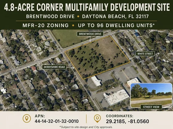Brentwood Dr Lot 1, Daytona Beach, FL 32117