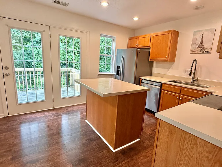 Main-floor kitchen