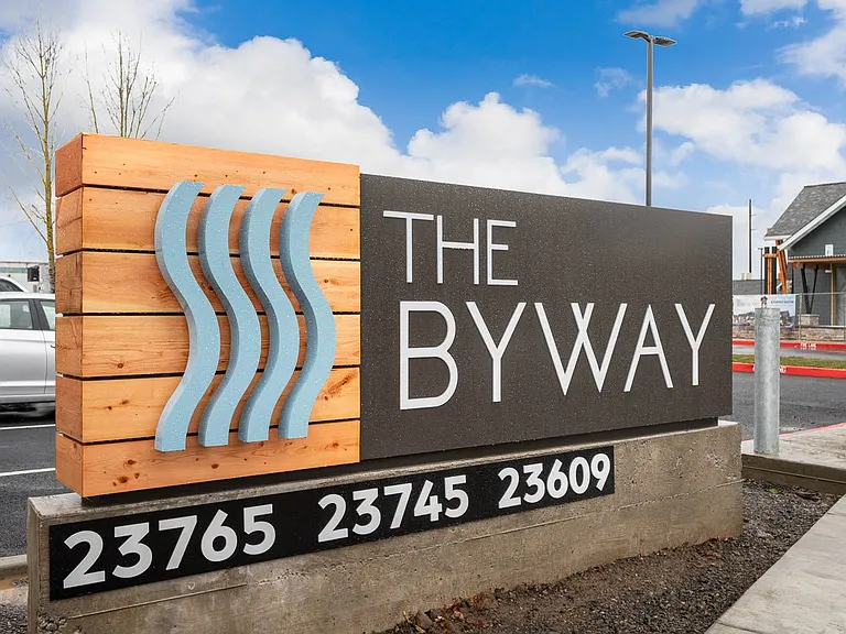 The Byway | Exterior Monument Sign