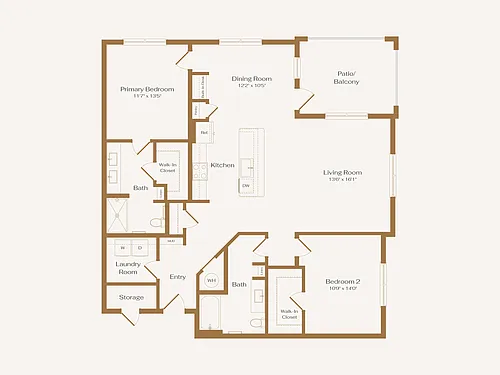 Floor plan The Curator