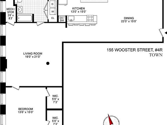 5th image of 155 Wooster St APT 4R