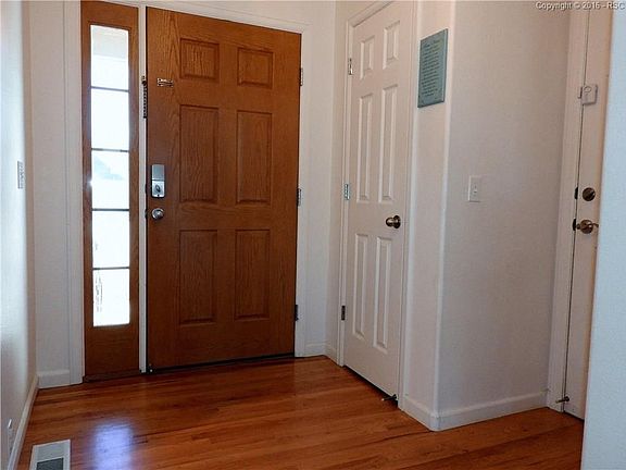 Spacious Entry with Closet and Hardwoods
