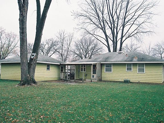 Back of home in fall