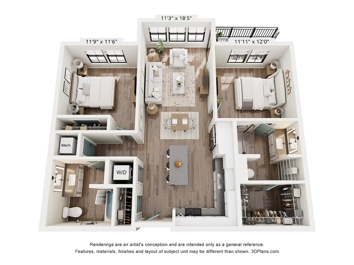 Floor plan B1