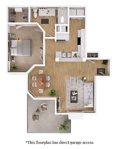 Floor plan Laurel - Upgraded