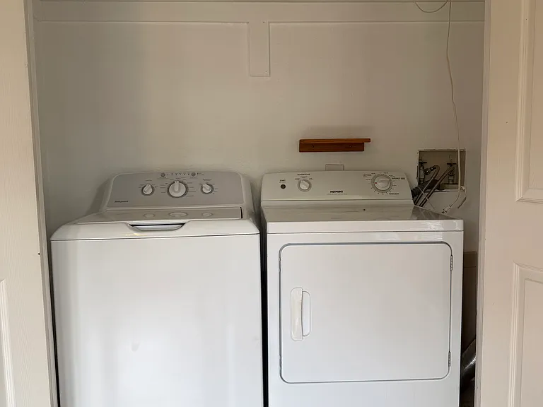 Laundry closet