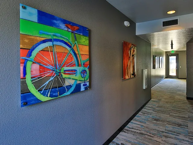 Clubhouse Hallway
