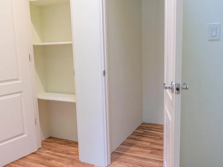 Plenty of Closet space in Hallway