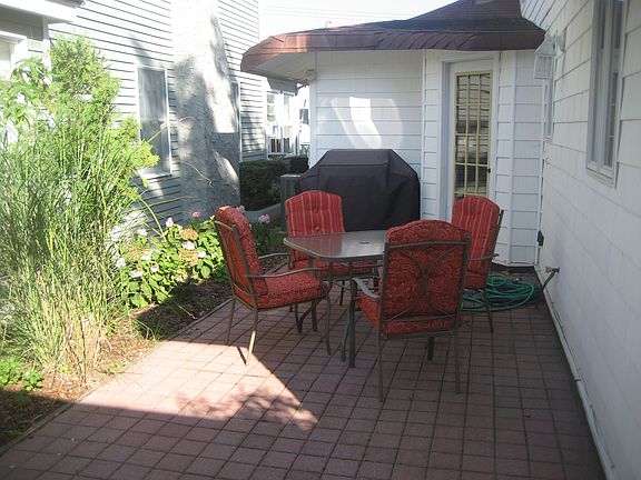 Rear patio