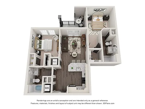 Floor plan The Brandon