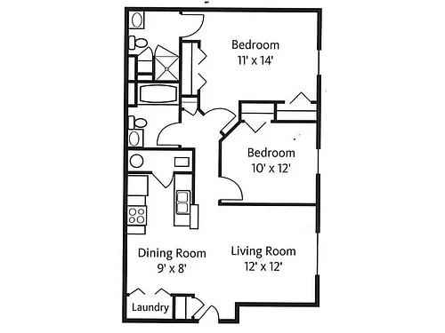 Floor plan Sand Pine