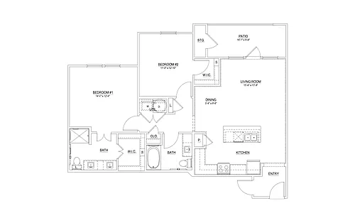 Floor plan B4