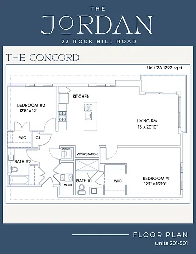 Floor plan The Concord