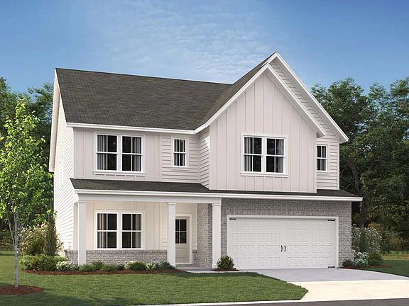 Rendering is for illustrative purposes. Actual exterior selections may vary by homesite.