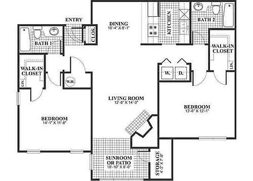 Floor plan 0869B5