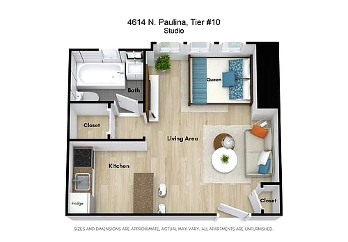 Floor plan Studio