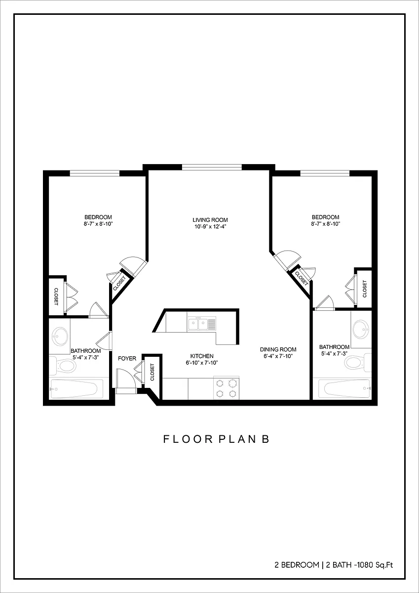 Floor plan Floorplan B