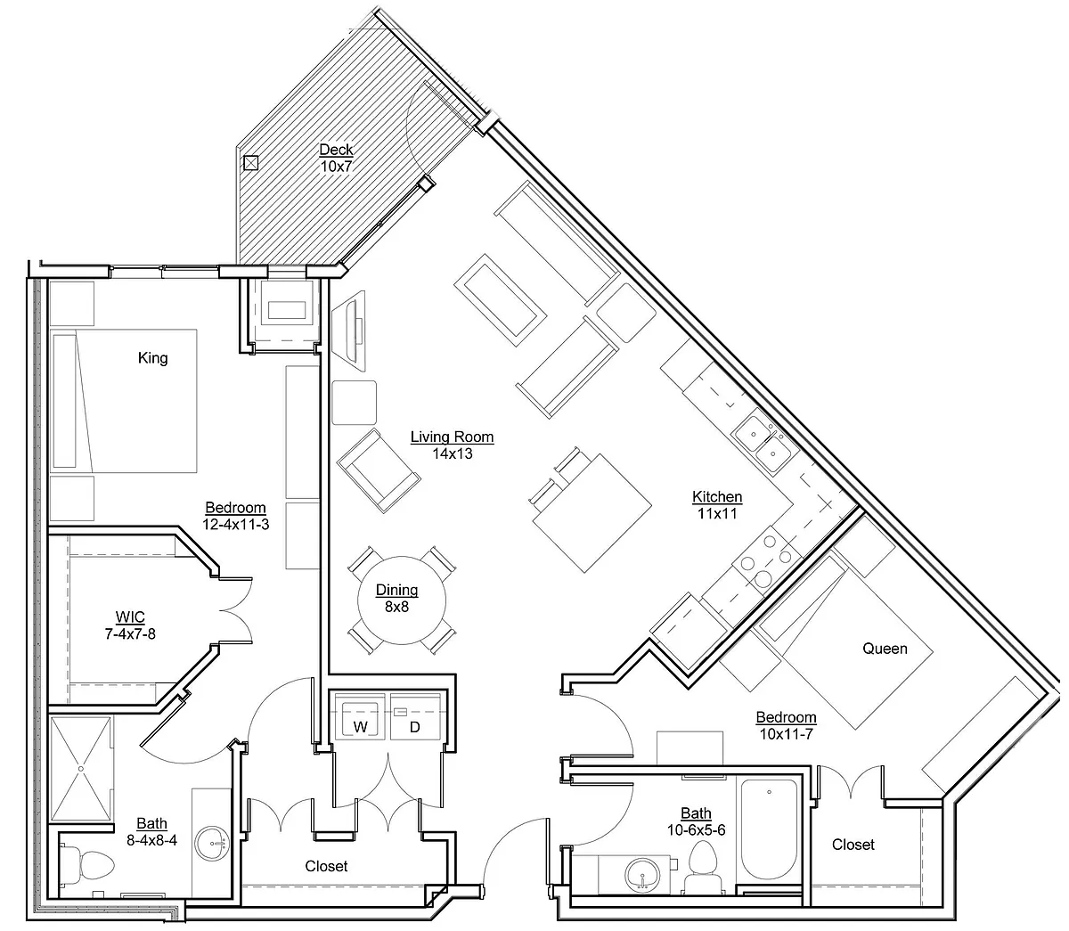 Floor plan 2CF
