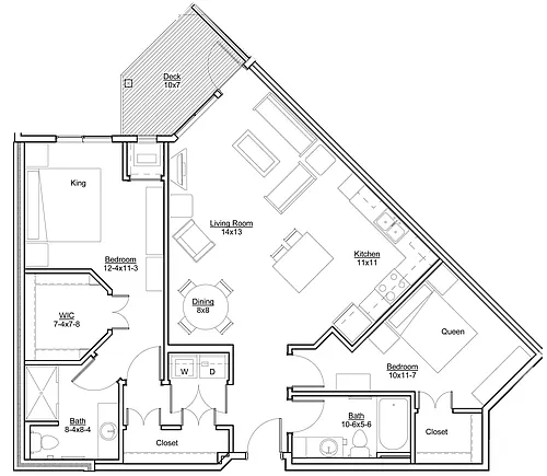 Floor plan 2CF