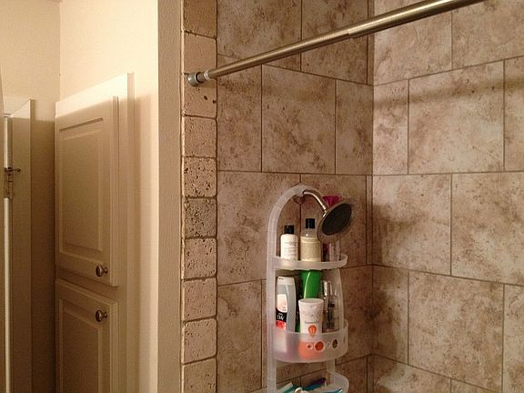 new tile in both bathroom