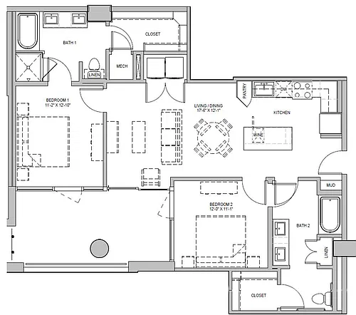 Floor plan B1 ANSI*