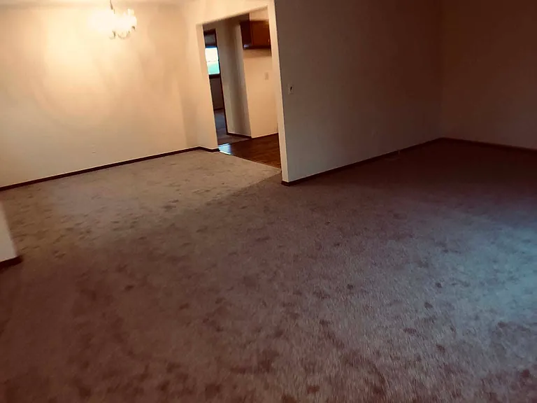 open dining room/living room