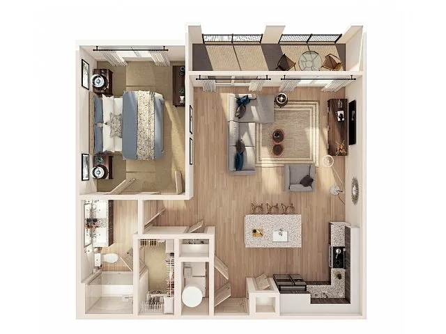 Floor plan Tranquility