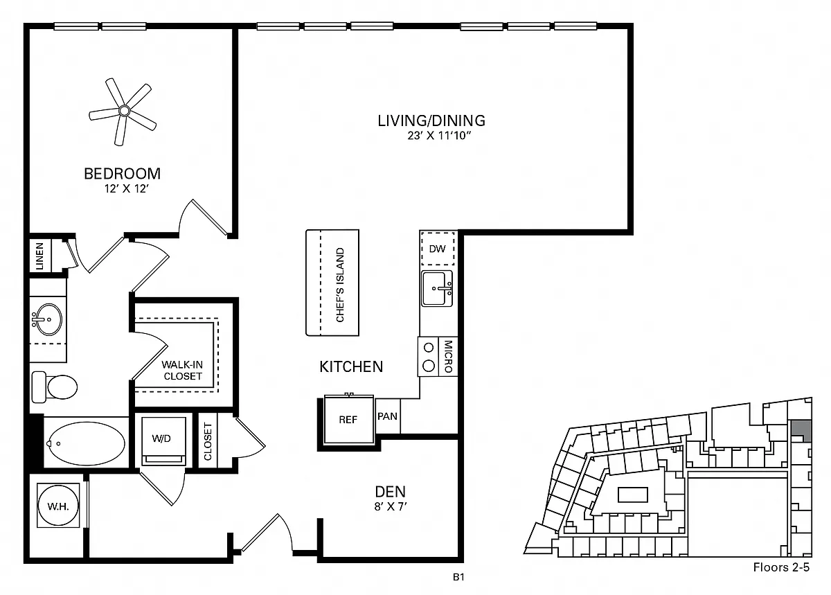Floor plan Coker