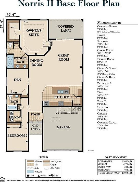 Norris II floor plan