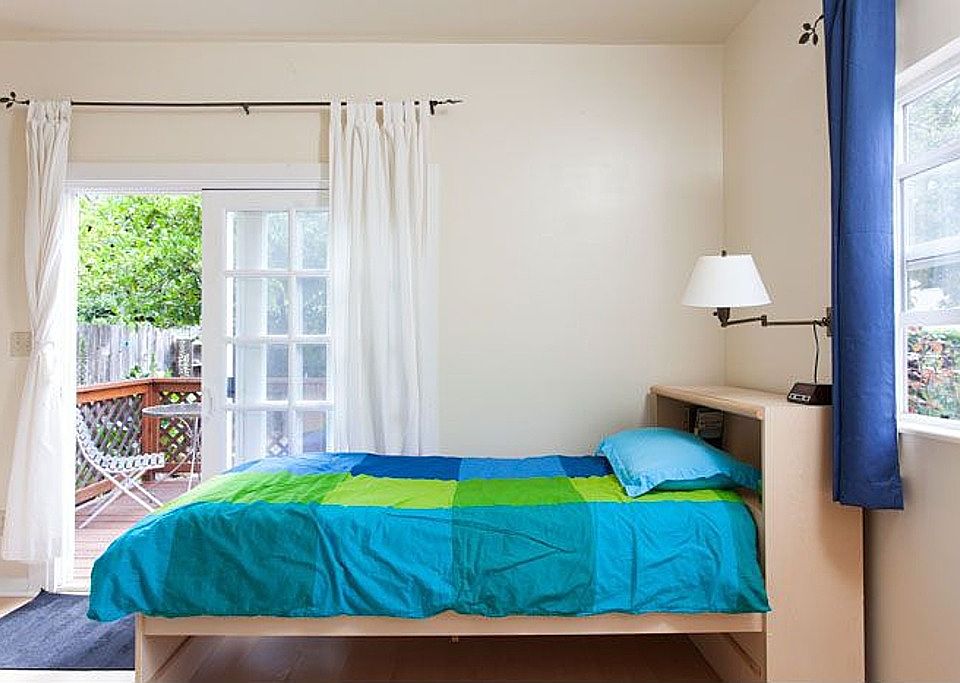 Studio shown with Full Size Bed