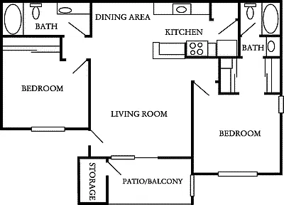 Floor plan The Woodridge