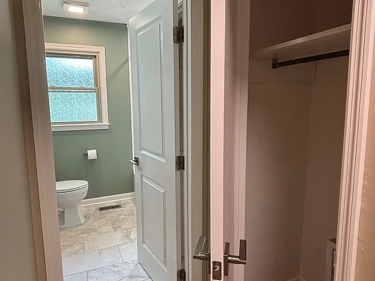Hallway linen closet