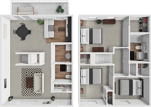 Floor plan The Denali