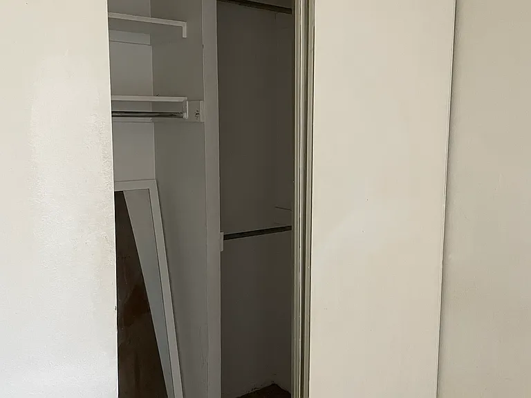 closet in the room