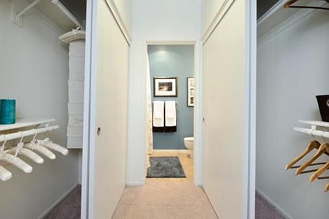 ample closet space