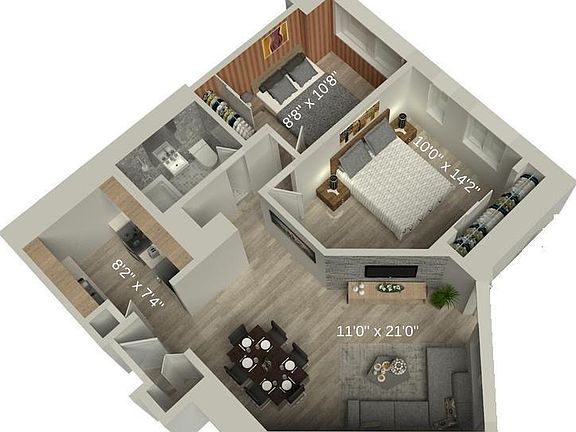 2nd image of 1295 5th Ave APT 24C