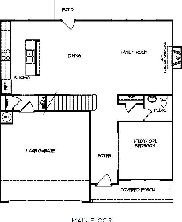 My Home The Baxley Plan, Vineyard Park, Griffin, GA 30223 | Zillow