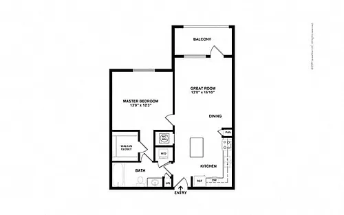 Floor plan Montecito